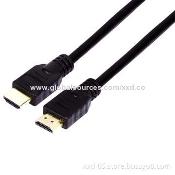 HDMI Cables, High-speed with Ethernet 3D, 4 x 2K Video Supported